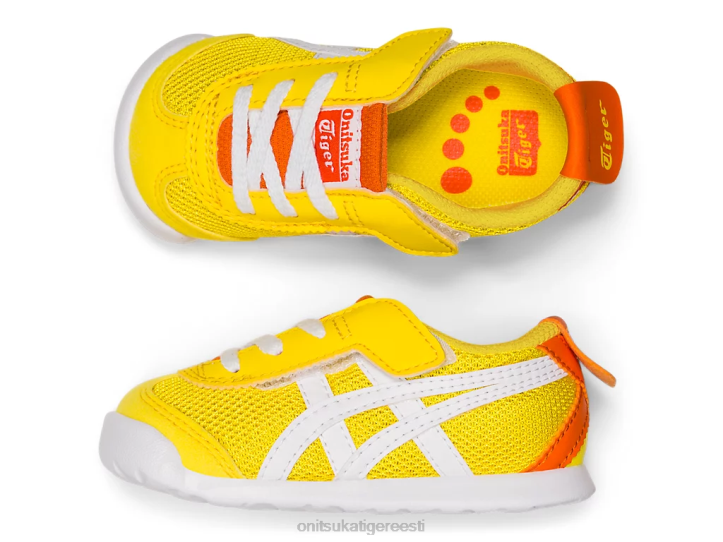 lapsed elav kollane/valge Onitsuka Tiger Mehhiko 66 kingad 4FRB654