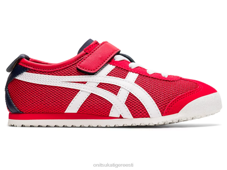 lapsed klassikaline punane/valge Onitsuka Tiger Mehhiko 66 kingad 4FRB645