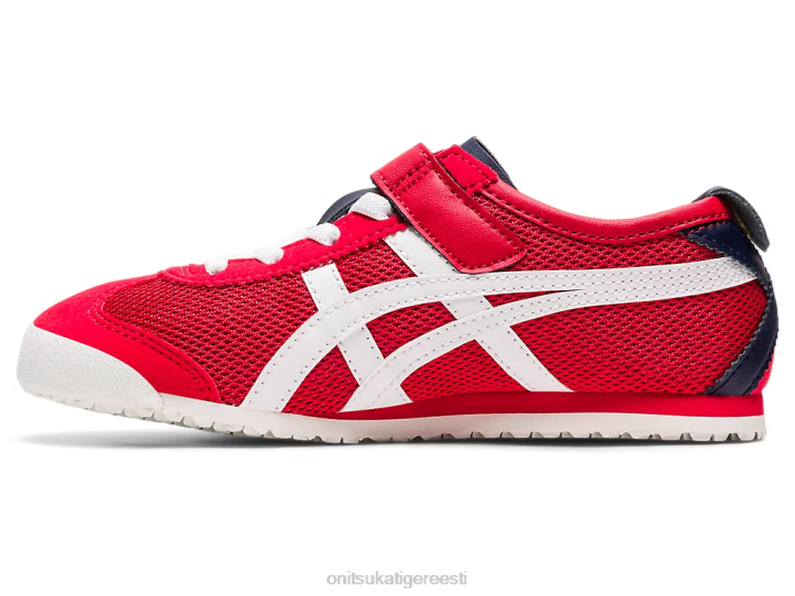 lapsed klassikaline punane/valge Onitsuka Tiger Mehhiko 66 kingad 4FRB645