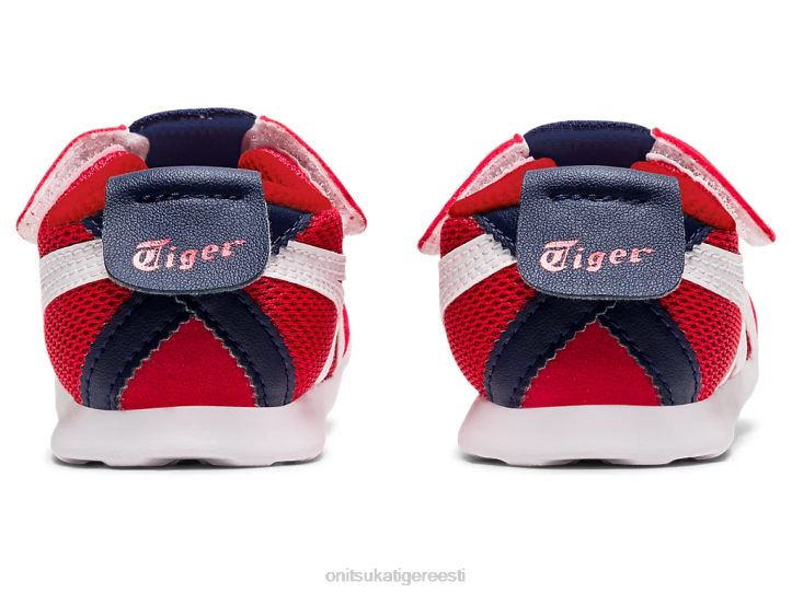 lapsed klassikaline punane/valge Onitsuka Tiger Mehhiko 66 kingad 4FRB650
