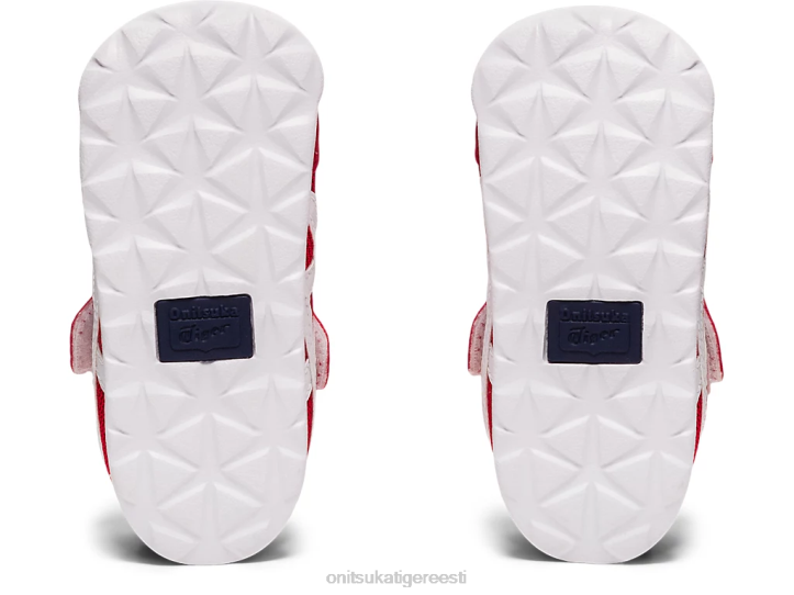 lapsed klassikaline punane/valge Onitsuka Tiger Mehhiko 66 kingad 4FRB650