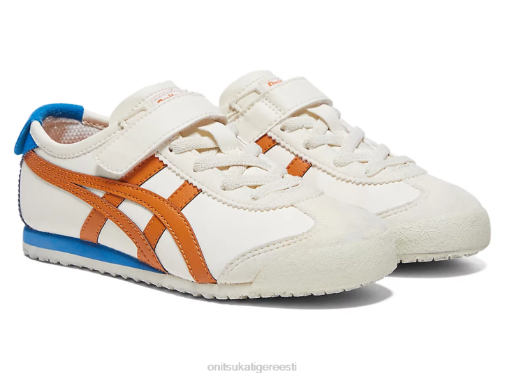 lapsed kreem/roosteoranž Onitsuka Tiger Mehhiko 66 kingad 4FRB618