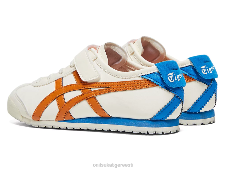 lapsed kreem/roosteoranž Onitsuka Tiger Mehhiko 66 kingad 4FRB618