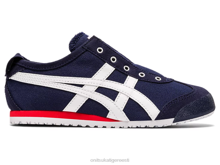 lapsed paabumantel/valge Onitsuka Tiger mehhiko 66 slip-on kingad 4FRB635