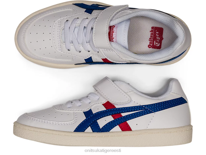 lapsed valge / keiserlik Onitsuka Tiger gsm kingad 4FRB656