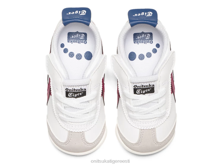 lapsed valge/kuivatatud mari Onitsuka Tiger Mehhiko 66 kingad 4FRB624