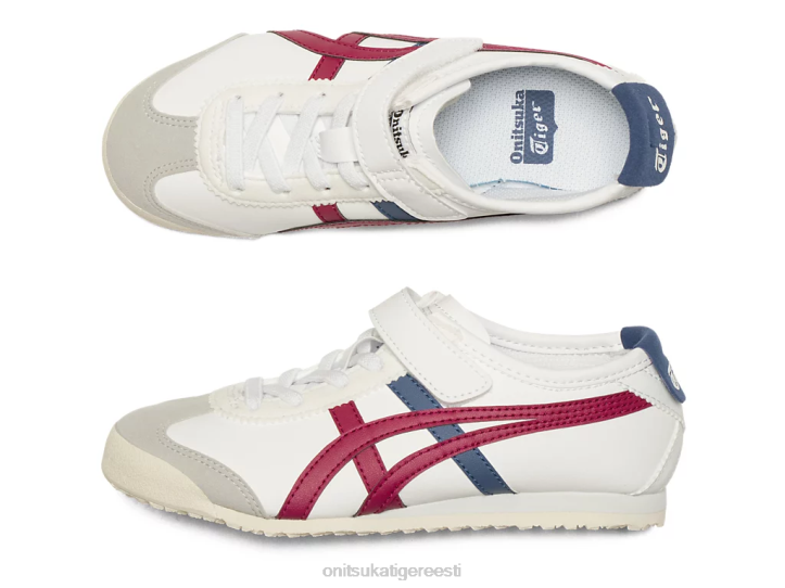 lapsed valge/kuivatatud mari Onitsuka Tiger Mehhiko 66 kingad 4FRB625
