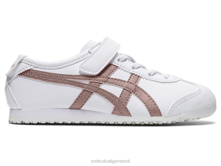 lapsed valge/roosa kuld Onitsuka Tiger Mehhiko 66 kingad 4FRB632