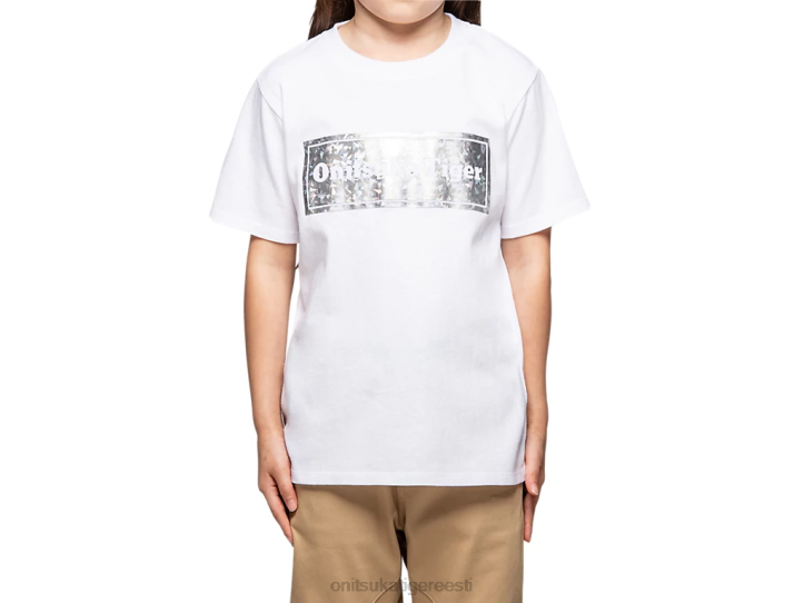 lapsed päris valge Onitsuka Tiger graafiline tee Riietus 4FRB680