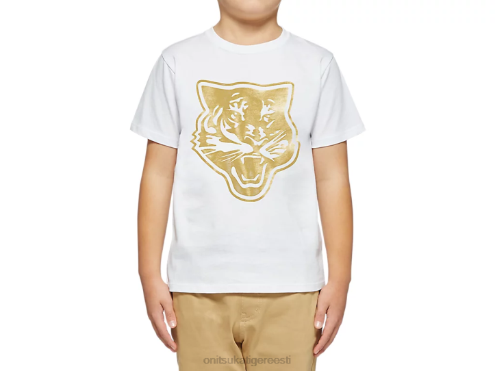 lapsed valge kuld Onitsuka Tiger logo graafiline t Riietus 4FRB659
