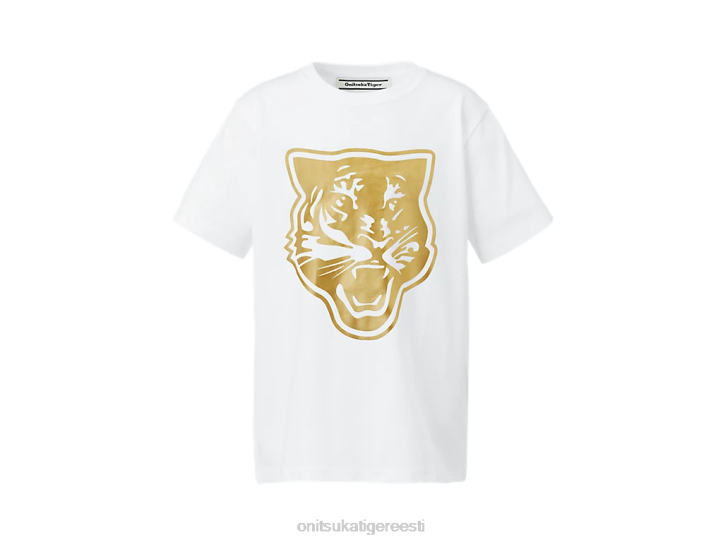 lapsed valge kuld Onitsuka Tiger logo graafiline t Riietus 4FRB659