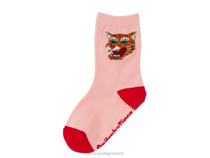 lapsed heleroosa Onitsuka Tiger sokid tarvikud 4FRB667