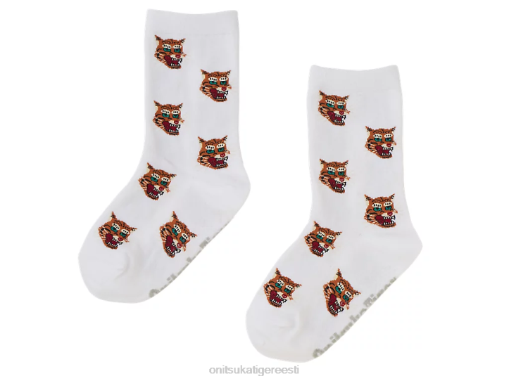 lapsed valge Onitsuka Tiger sokid tarvikud 4FRB662