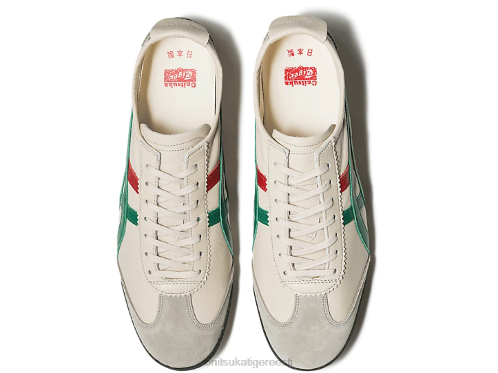 mehed kreem/roheline Onitsuka Tiger mehhiko 66 deluxe kingad 4FRB24