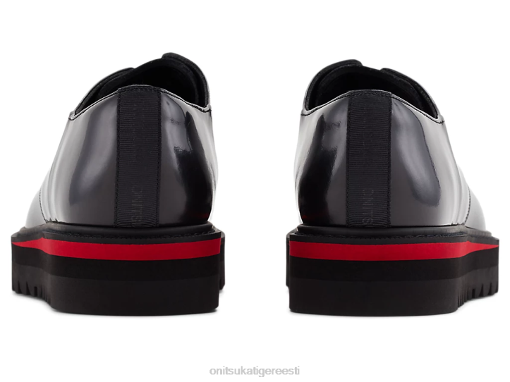 mehed must/klassikaline punane Onitsuka Tiger derbi kingad 4FRB220