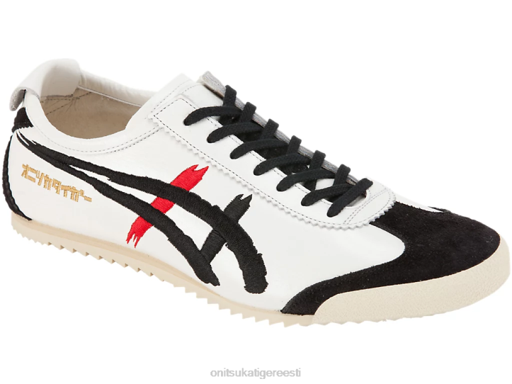 mehed valge must Onitsuka Tiger mehhiko 66 deluxe kingad 4FRB135