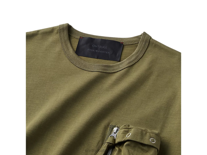 mehed khaki Onitsuka Tiger ss tee Riietus 4FRB374