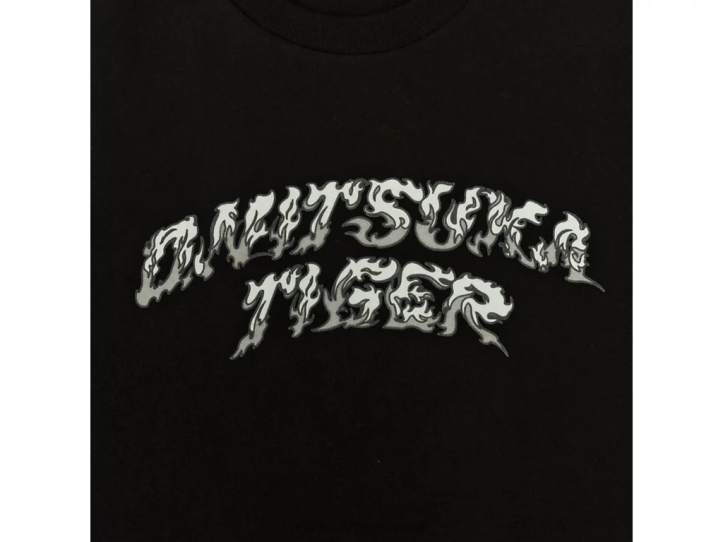 mehed must Onitsuka Tiger graafiline tee Riietus 4FRB424