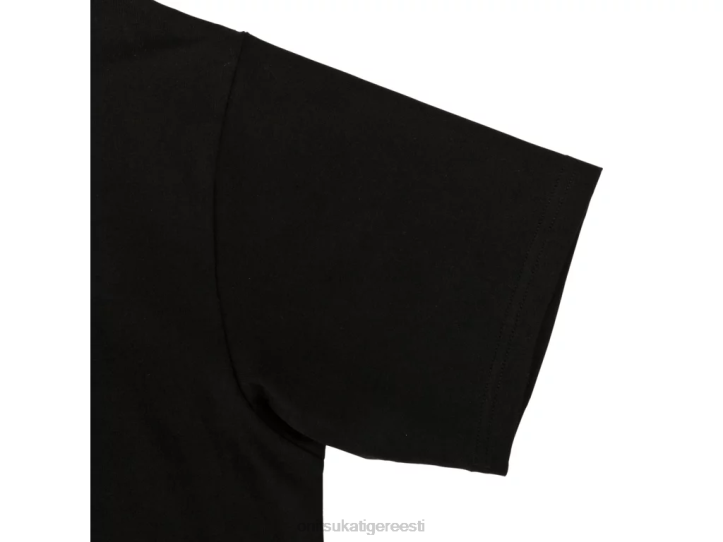 mehed must Onitsuka Tiger graafiline tee Riietus 4FRB424