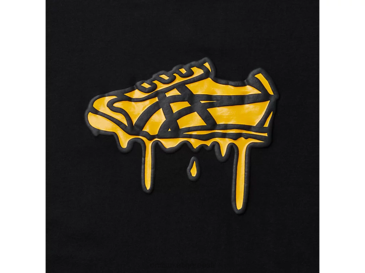 mehed must Onitsuka Tiger graafiline tee Riietus 4FRB433