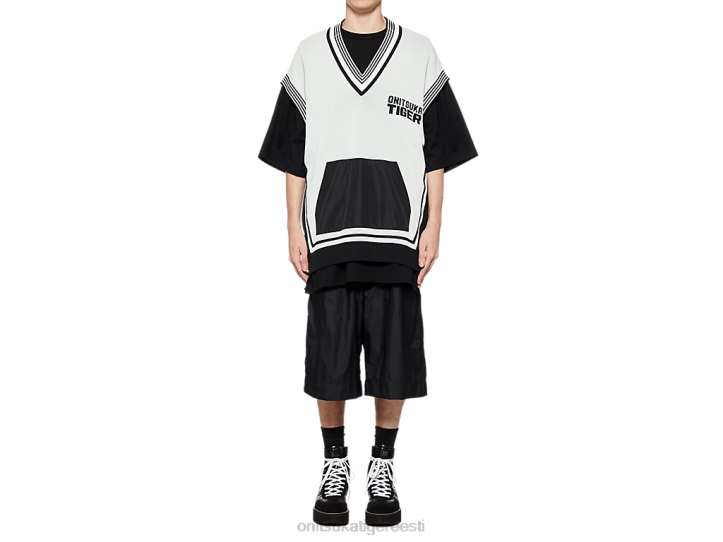 mehed must Onitsuka Tiger kärbitud püksid Riietus 4FRB463