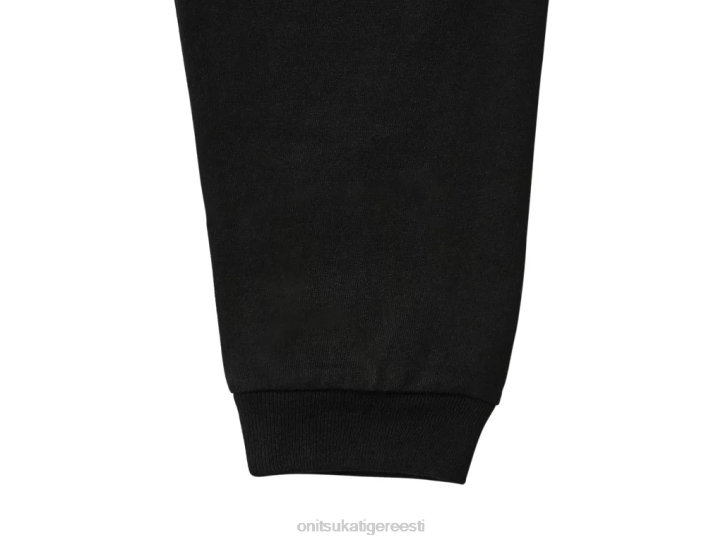 mehed must Onitsuka Tiger ls graafiline tee Riietus 4FRB431