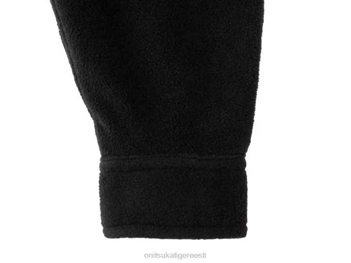 mehed must valge Onitsuka Tiger ülisuur särk Riietus 4FRB448