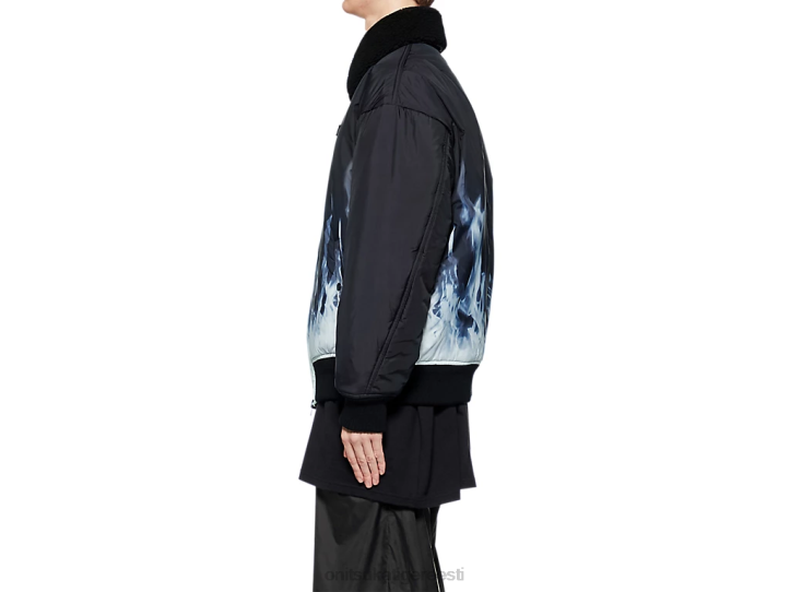 mehed must valge Onitsuka Tiger p pluus Riietus 4FRB416