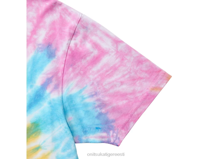 mehed punane Onitsuka Tiger graafiline tee Riietus 4FRB443