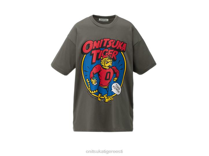 mehed tumehall Onitsuka Tiger graafiline tee Riietus 4FRB423