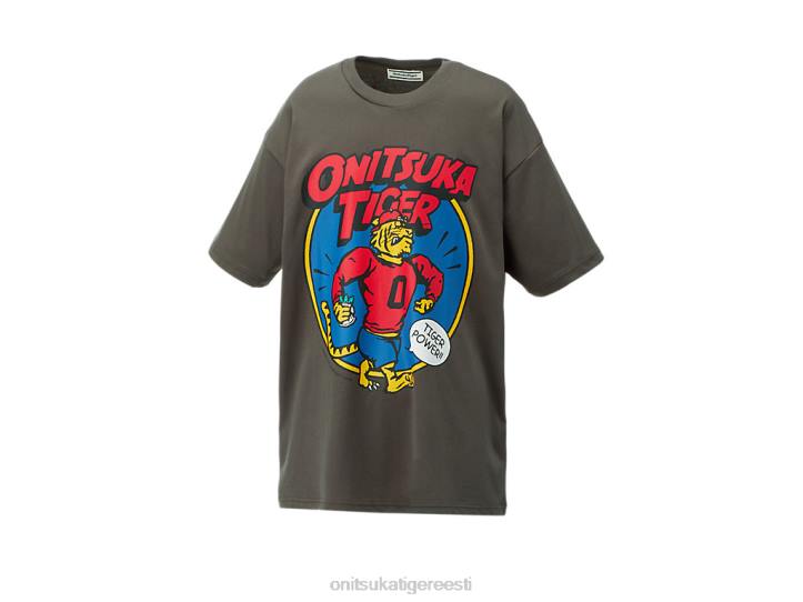 mehed tumehall Onitsuka Tiger graafiline tee Riietus 4FRB423