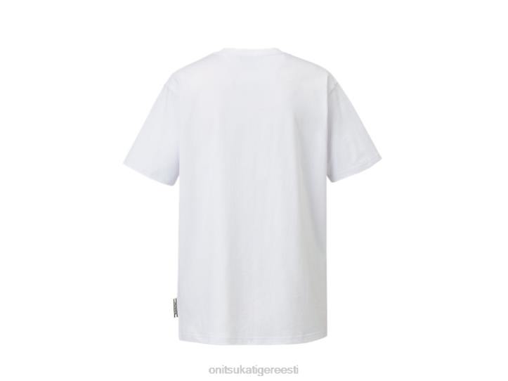 mehed valge Onitsuka Tiger graafiline tee Riietus 4FRB444