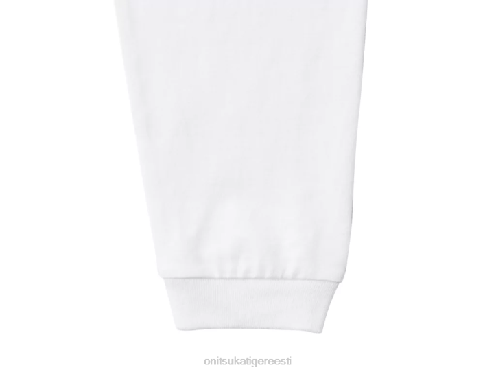 mehed valge Onitsuka Tiger ls graafiline tee Riietus 4FRB440