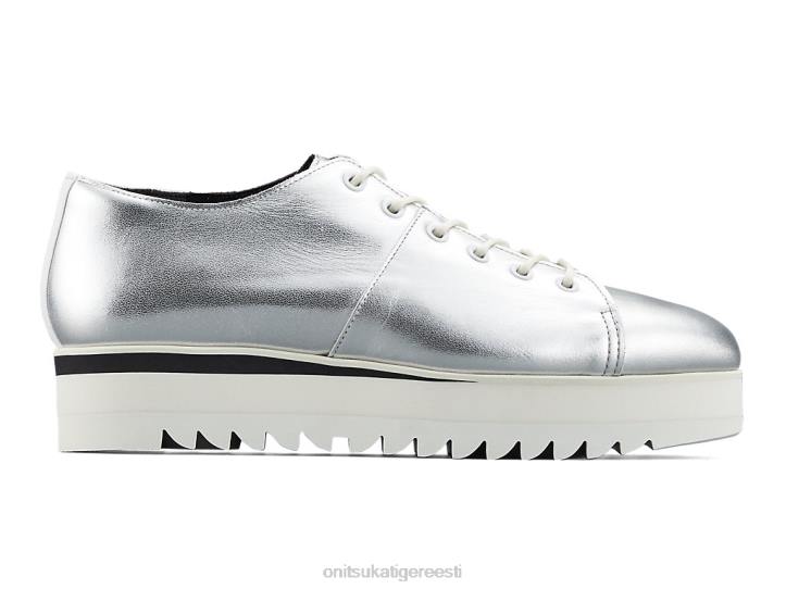 naised hõbedane Onitsuka Tiger paelad lo kingad 4FRB559