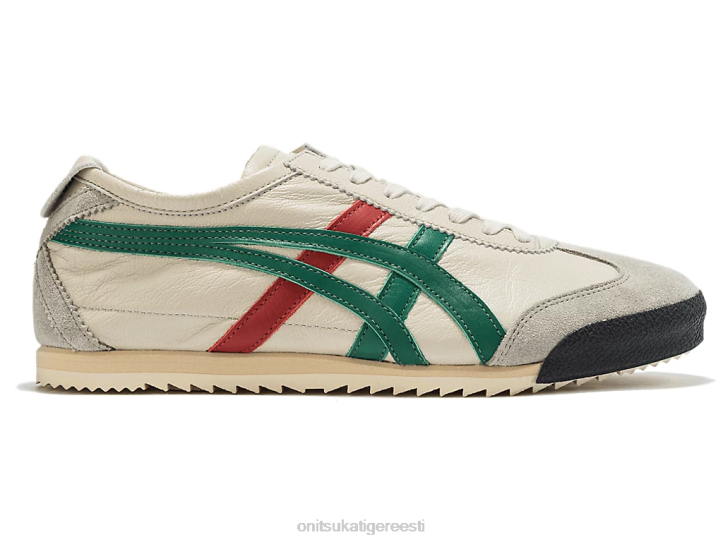naised kreem/roheline Onitsuka Tiger mehhiko 66 deluxe kingad 4FRB532