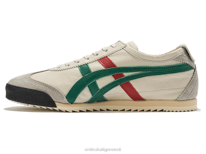 naised kreem/roheline Onitsuka Tiger mehhiko 66 deluxe kingad 4FRB532