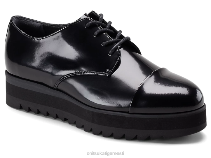 naised läikiv must Onitsuka Tiger derbi kingad 4FRB560