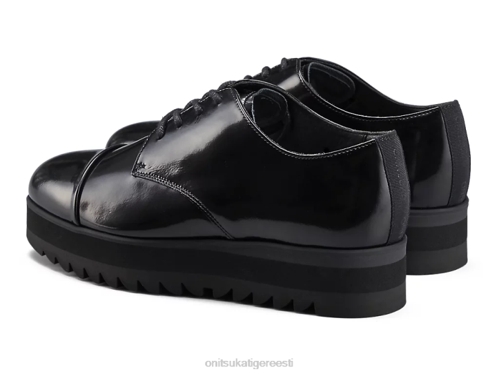 naised läikiv must Onitsuka Tiger derbi kingad 4FRB560