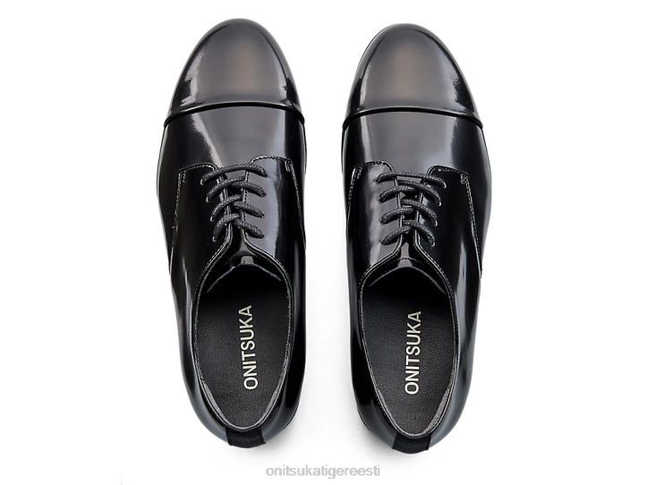 naised läikiv must Onitsuka Tiger derbi kingad 4FRB560