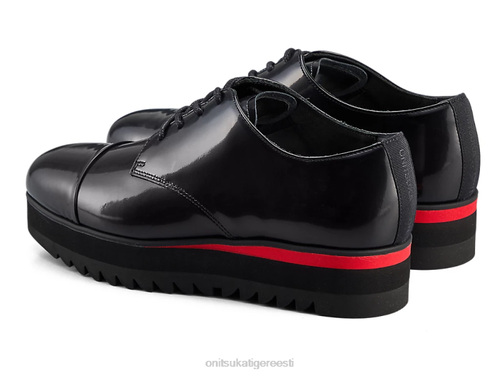 naised must/klassikaline punane Onitsuka Tiger derbi kingad 4FRB556