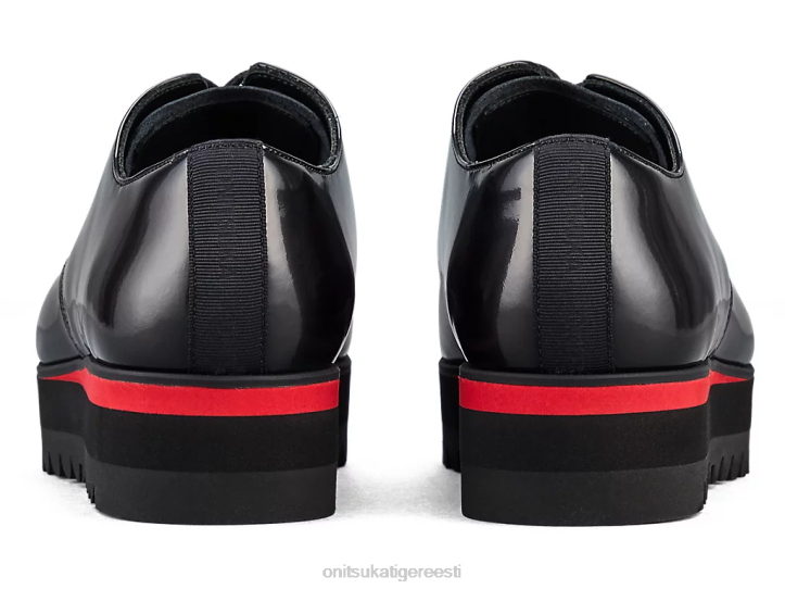 naised must/klassikaline punane Onitsuka Tiger derbi kingad 4FRB556