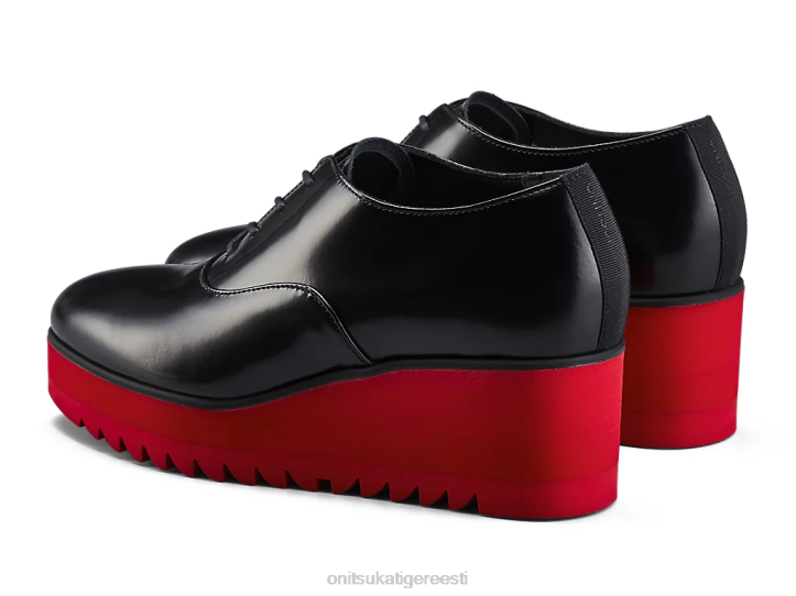 naised must/klassikaline punane Onitsuka Tiger kiil-o kingad 4FRB576