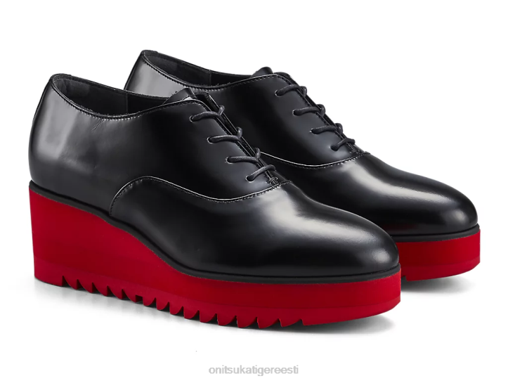 naised must/klassikaline punane Onitsuka Tiger kiil-o kingad 4FRB576