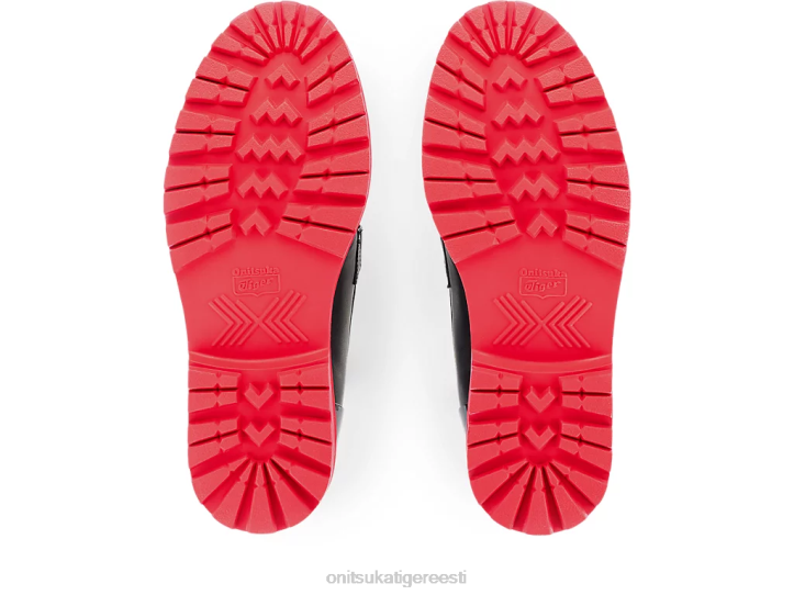 naised must/klassikaline punane Onitsuka Tiger natuke loafer kingad 4FRB540