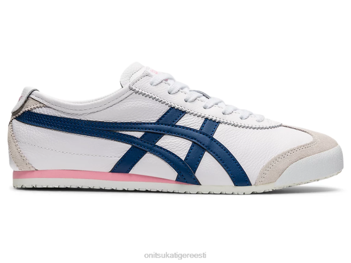 naised valge/iseseisvussinine Onitsuka Tiger Mehhiko 66 kingad 4FRB584