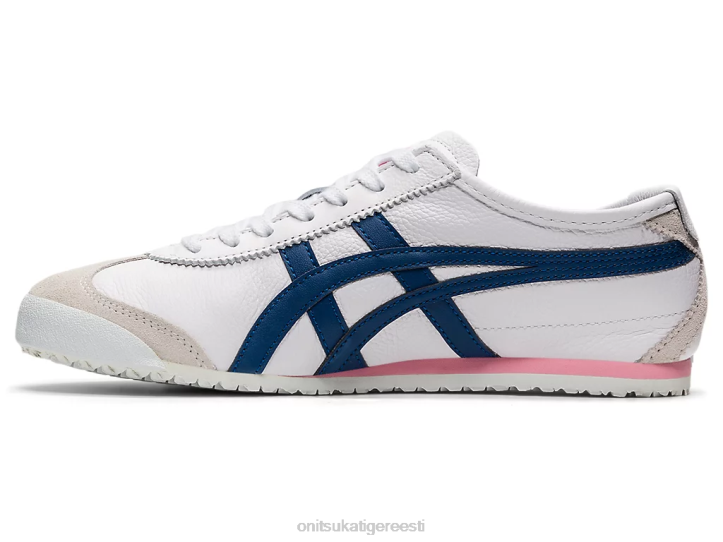 naised valge/iseseisvussinine Onitsuka Tiger Mehhiko 66 kingad 4FRB584