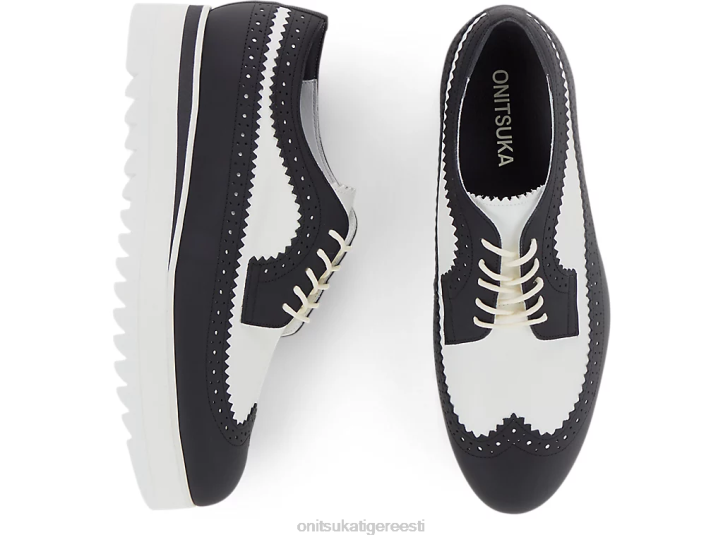 naised valge must Onitsuka Tiger brogue kingad 4FRB577