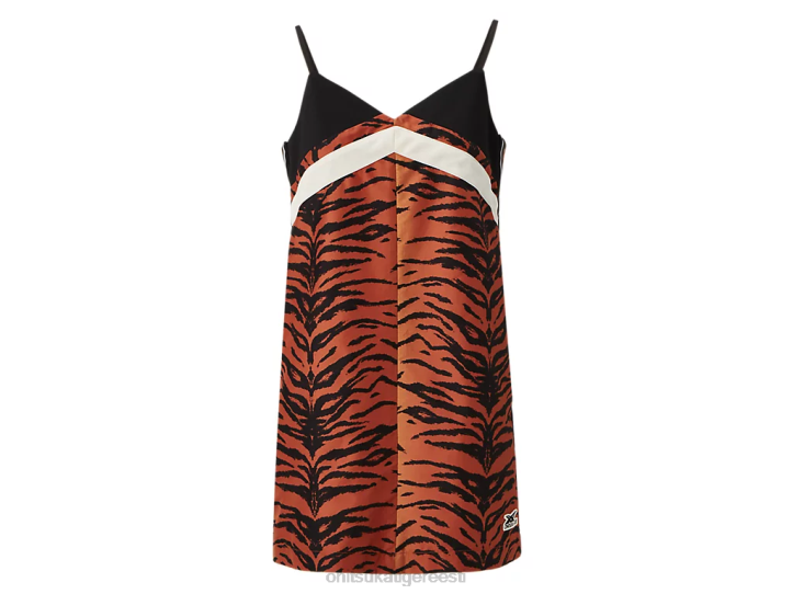 naised pruun/must Onitsuka Tiger ws kleit Riietus 4FRB614