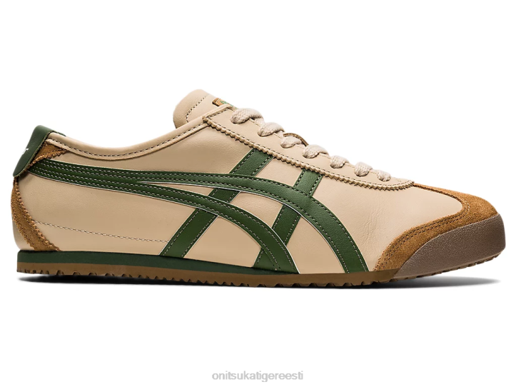 unisex beež/rohuroheline Onitsuka Tiger Mehhiko 66 kingad 4FRB5