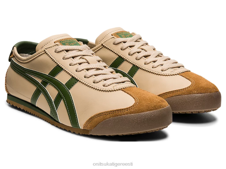 unisex beež/rohuroheline Onitsuka Tiger Mehhiko 66 kingad 4FRB5